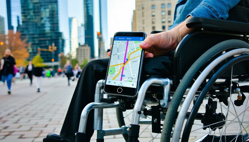 mobile tools aid wheelchair navigation