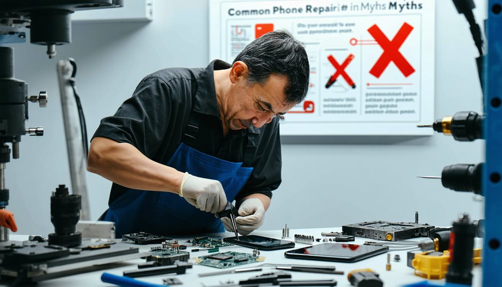 smartphone repair misconceptions debunked - top smartphone repair myths - debunking common myths about phone repair - fix my mobile guide and insights